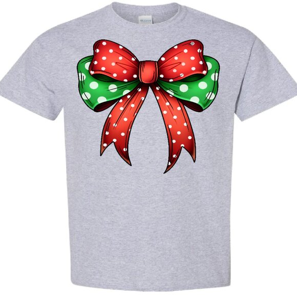 Christmas Bow Graphic Tees - Picture 9 of 16